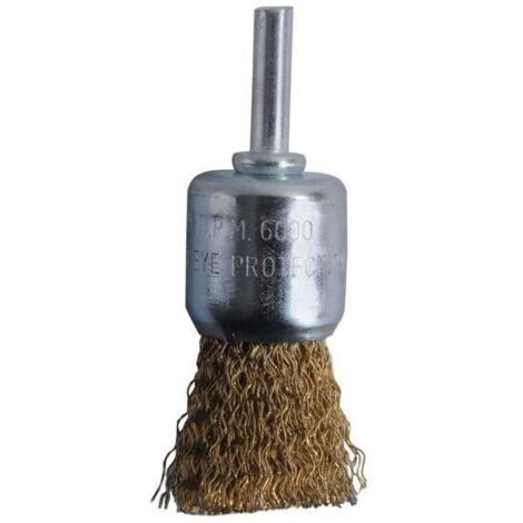 Spazzola A Tazza In Nylon MORBIDA Per Trapano | Pulizia E Lucidatura | Codolo 1/4" - Foto 2