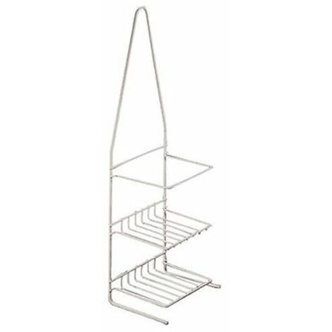 1PZ SUPPORTO A 2 PIANI PER DOCCIA ELLIPSE - cm.14x10x45 (1/2)