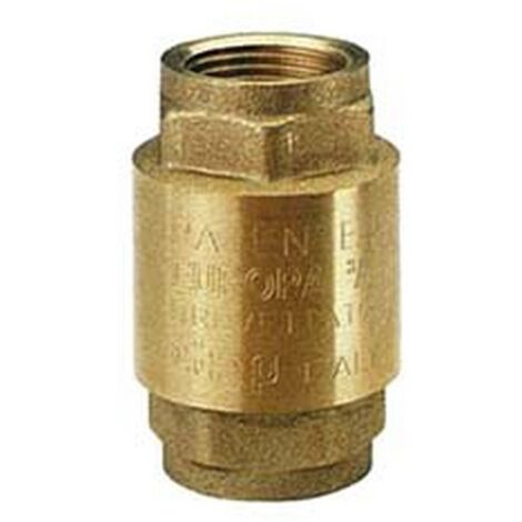 2PZ VALVOLA RITEGNO ACQUA "EUROPA" ART.100 F 3/8" pressione esercizio 25 bar