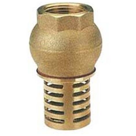 2PZ VALVOLA DI FONDO PER ACQUA ART.140 - F 3/4" - pressione esercizio 10 bar