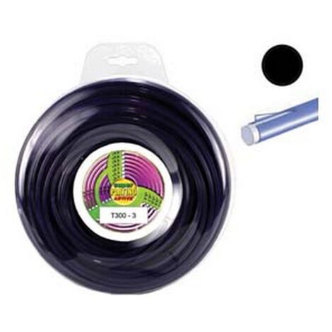 1BL FILO NYLON "PLATINO T300" TONDO VIOLA PER DECESPUGLIATORI - mm.3 - blister mt.15