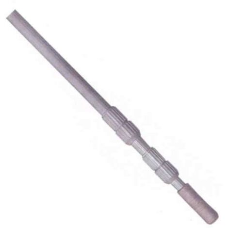 1PZ MANICO TELESCOPICO ESTENSIBILE ALLUMINIO ATTREZZI PISCINA cm240/480