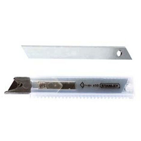 1SCATOLA LAME DI RICAMBIO PER CUTTER MM.9  - mm.9x85 spessore mm.0,43 (1-11-300)