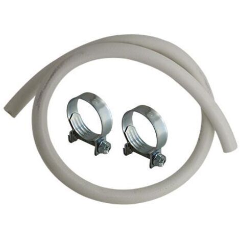 Tubo Gas Metano Gomma 2 Metri Con Fascette - Omologato IMQ CIG 7140 - Solo Per Metano (No GPL) - Foto 6