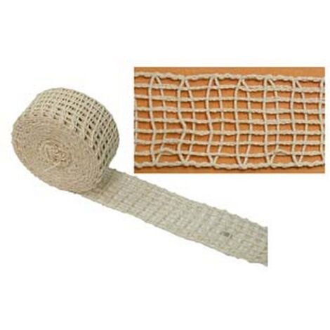 50MT RETE ELASTICA POLIESTERE CRISTAL NET PER ARROSTI - ø mm.140 maglia a 20 qua