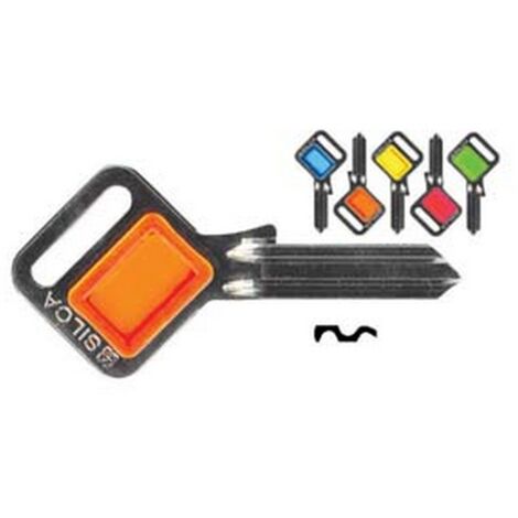 50PZ CHIAVI CILINDRI UNIVERSAL 5 SPINE GRANDI UL050FZ UL050FZ DX taggy 5 colori