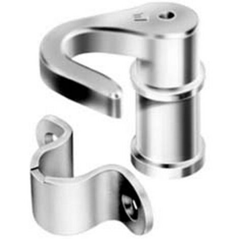 2PZ kit accessori serrature ad aste rotanti zama ottonata art.ogra 875bbot