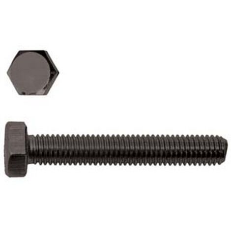 Viti Per Legno A Testa Esagonale In Acciaio Zincato, Viti Esagonali In Argento, Confezione Lunga (M8, 8 X 100 Mm (5 Pezzi - Foto 5