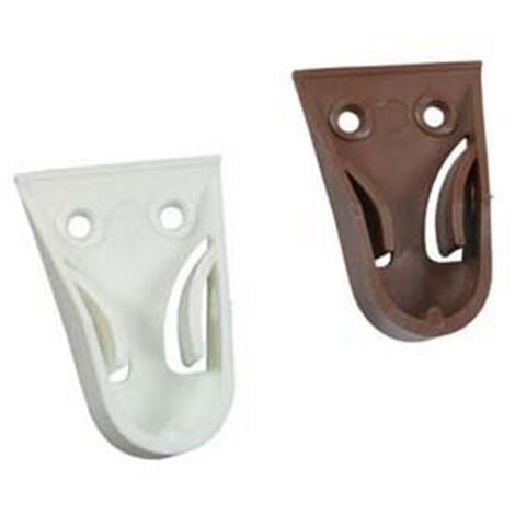 Reggitubo Laterale Con Perno Marrone - Confezione Da 100 Pezzi Per Fissaggio Tubi - Foto 10