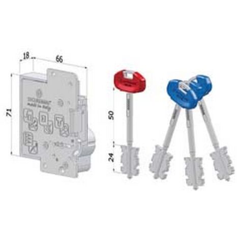 Custodia Ricambio Doppia Amaray Per Blu Ray | Dorso 15mm | Con Clip Per Opuscolo - 3