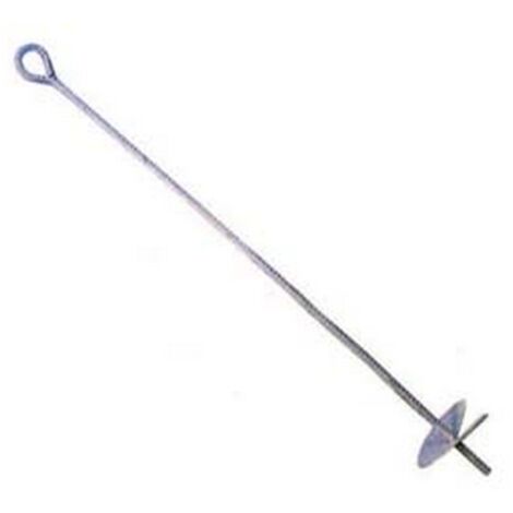1PZ ANCORA PER VIGNETO ZINCATA -  cm.14x100h. asta  mm.12