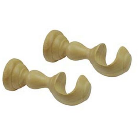 PATIKIL 25x20mm Naturale Legno Cono cerchio Supporto, 20pz Dito Gioielli Espositore Supporto Organizzatore Non Verniciato Coni Legno per Fai-da-te Lavorazione, Marrone
