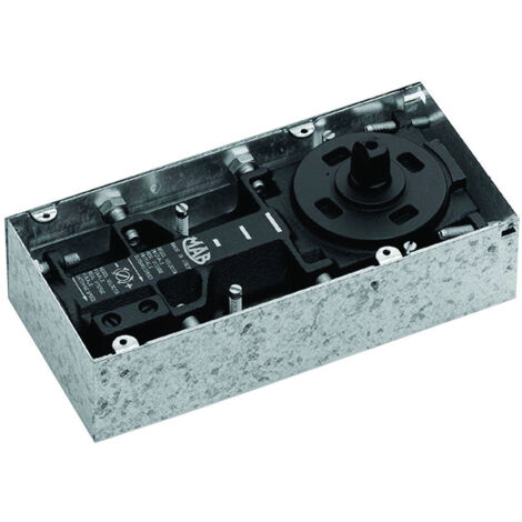 Chiudiporta a pavimento serie mab 7100 - con blocco a 90° (me71610s0)