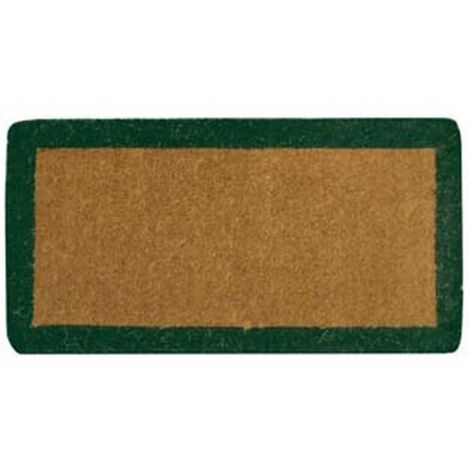 Laroom Zerbino 'Nuestra Madriguera' Con Animaletti, Verde, 40x70 Cm – Tappeto Antiscivolo Per Coppie, Design Originale Spagnolo