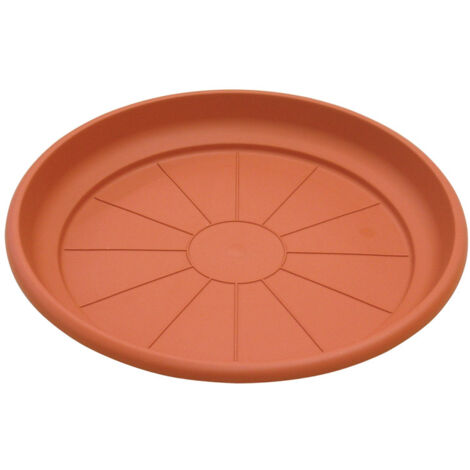 pz 24 ics sottovaso in polipropilene per vasi fiore fiori giardino da diam cm 24