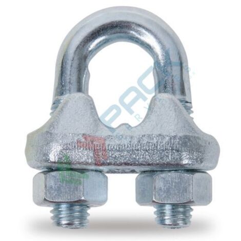 Morsetto cavallotto per funi Robur Art. 8016 -   20 mm. - 3/4"  1 Pz