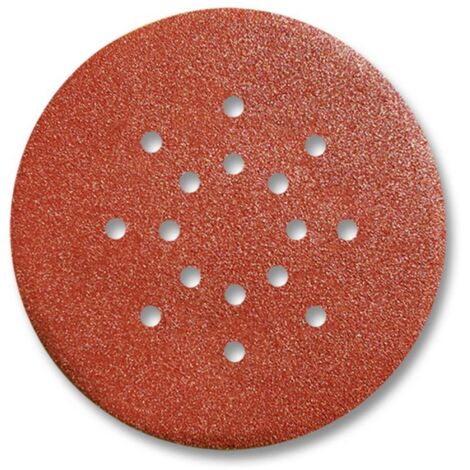 25PZ DISCO ABRASIVO AUTOAGGRAPPANTE LEVIGATRICI MURO I mm 225 16 fori grana 120 (1/2)
