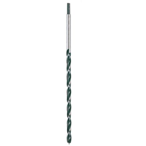1PZ PUNTA PER LEGNO PROLUNGATA ATTACCO RIDOTTO  Ï mm. 6 x 400