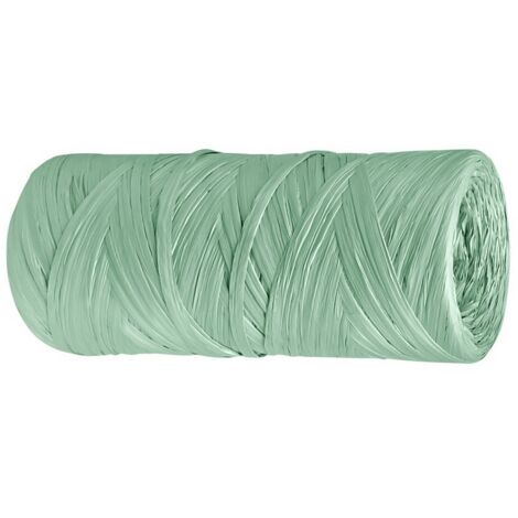 8KG RAFIA SINTETICA A CONETTI COL. VERDE gr.200 KG 8 (1/2)