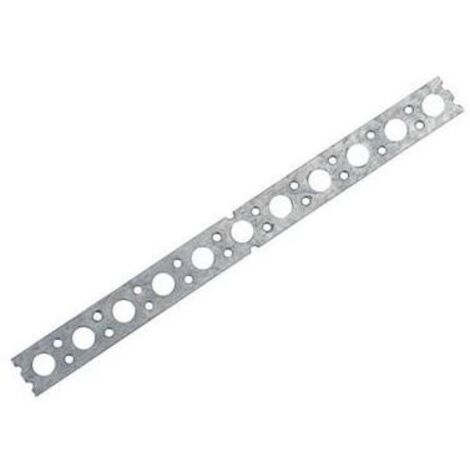 BANDELLA FORATA ACCIAIO ZINCATO  mm.17x10 mt IDROWEB