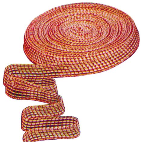 RETE PER SALUMI TUBOLARE  quadri 24 MT 50