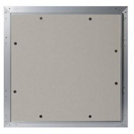 Botola Ispezione Cartongesso 20x20 Cm Con Telaio In Alluminio - Accessorio Per Manutenzione E Controlli - Foto 3