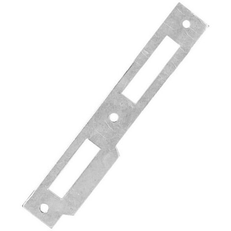 1PZ CONTROPIASTRA B/QUADRO CON ALETTA MM.180X22X5,5 NICHELATA