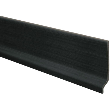 BATTISCOPA MM 70X9 PVC ESPANSO ML 2 NERO FORTE PZ 48,0