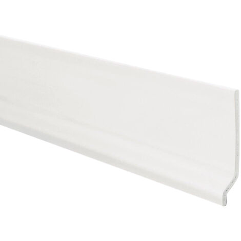 BATTISCOPA MM 70x9 PVC ESPANSO ML 2 BIANCO FORTE PZ 48,0 (1/6)