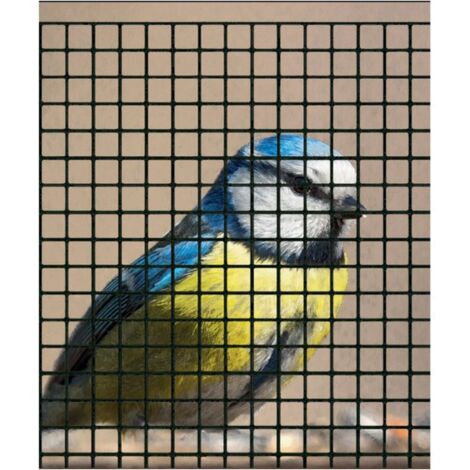 Rete Per Recinzioni Plast. Maglia Mm.12X12 Ø Filo Mm.1,20 H Cm. 50 Col. Nero
