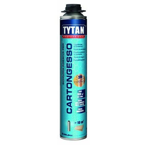 1PZ SCHIUMA ADESIVA PER CARTONGESSO A PISTOLA ml. 840
