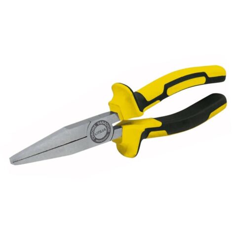 Utilia PINZA A BECCHI LUNGHI PIATTI PROFESSIONALE mm. 160 Utilia 6 PZ (1/3)