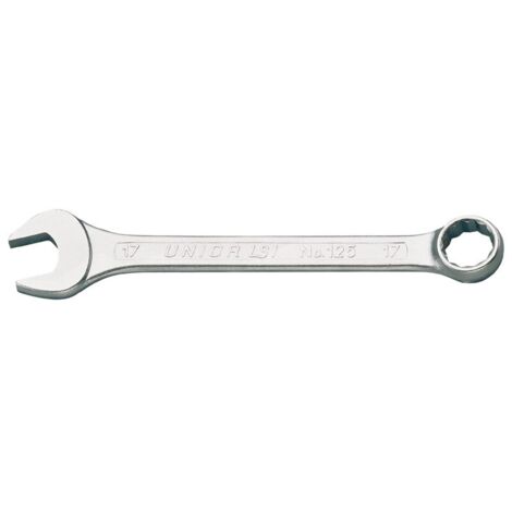 Unior CHIAVE COMBINATA FORCHETTA/POLIGONALE Art. 125/1 mm. 22x22 Unior 4 PZ (1/3)