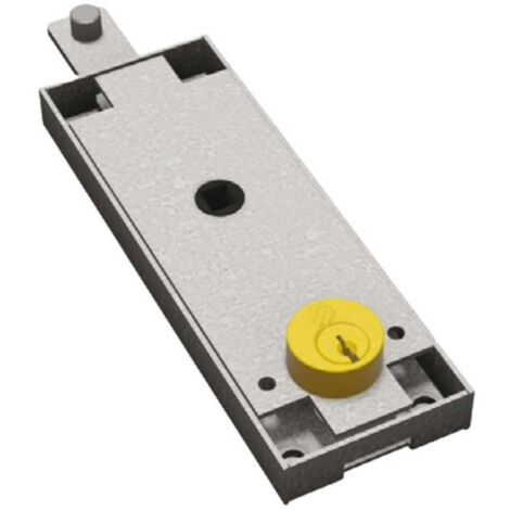 Securemme Serratura Centrale Per Basculante Con Cilindro Tondo 1 Mandata 3 Chiavi Art. 2290