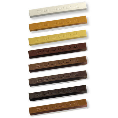 12PZ BASTONCINO CERA PER LEGNO Pino
