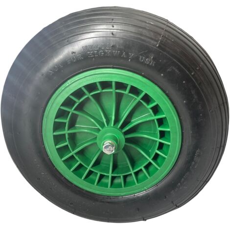 1PZ RUOTA PER CARRIOLA GARDENIA 350x8 perno cm. 13