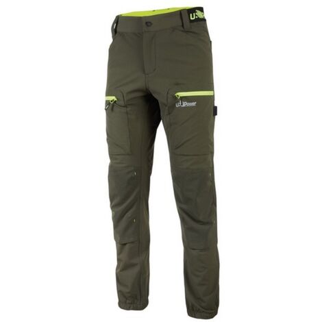 Pantalone Nylon Traspirante Vita Alta Con Retina Interna – Taglia XXXL