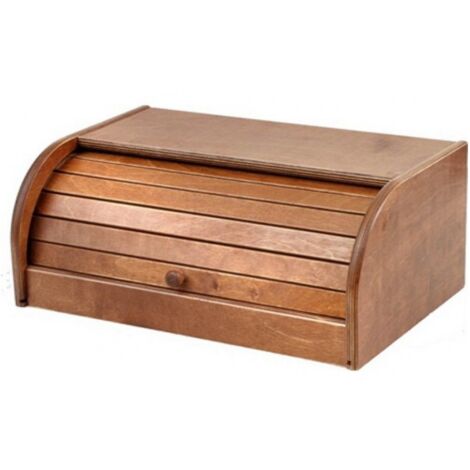 Portapane in Legno Scuro cm. 39X25X17 H.