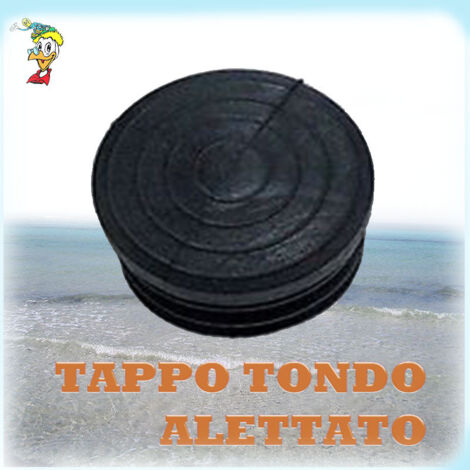 PUNTALE DI PROTEZIONE ALETTATO Tondo Ï mm. 20