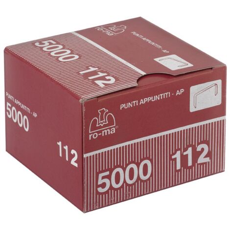 5000PZ PUNTI PER FISSATRICI IN SCATOLA FOREST Mod. 105/13 mm. 5