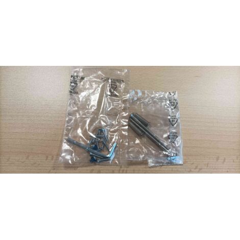 1CF ZZ-ACCESSORI MONTAGGIO X MANIGLIA L101 INOX SAT. BOCCHETTA PATENT