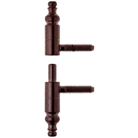 1PZ ANUBA BAROCCO ACCIAIO BRONZATO DA 14 mm