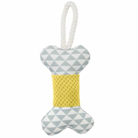 Zoov Gioco Per Cane Mod.Osso Giallo - 6 Pz