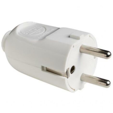 Spina Schuko Bianco 2P+T 16A FANTON - Compatibile e Sicura (1/5)