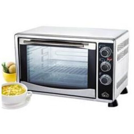 Forno Elettrico Ventilato Acciao Inox 1500W DCG 51x32x36 cm (1/2)