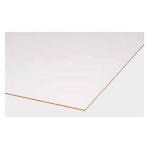 1PZ PANNELLO MDF BIANCO MM.1000X600X3