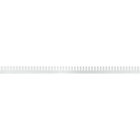 20PZ PETTINE PER PROFILO TENDE IN PVC cm. 30