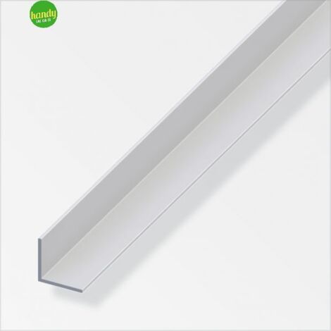 Profilo angolare Alfer Aluminium in alluminio argento 25x25mm lungh. 2m (1/2)