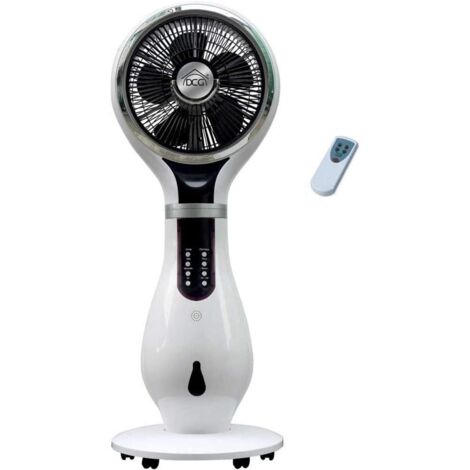 Ventilatore A Piantana Grunkel FAN-G165X Da 16 Pollici – 50 W, 3 Pale, 3 Velocità, Altezza Regolabile 106-125 Cm, Base Rotonda 62 Cm