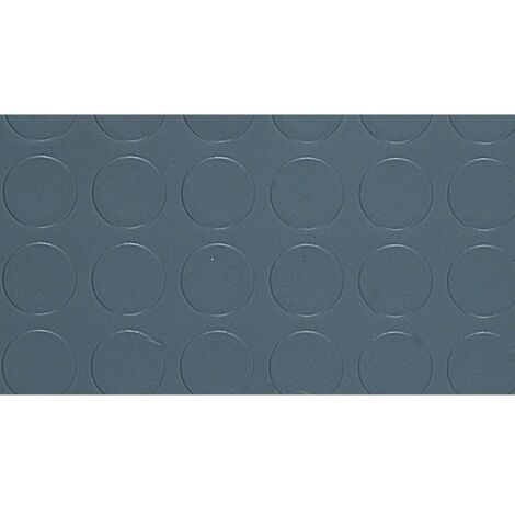 25MQ COPRIPAVIMENTO IN PVC BOLLATO ANTRACITE Rt. Mtl 25x mt.1 h spess. mm.1 MQ 25